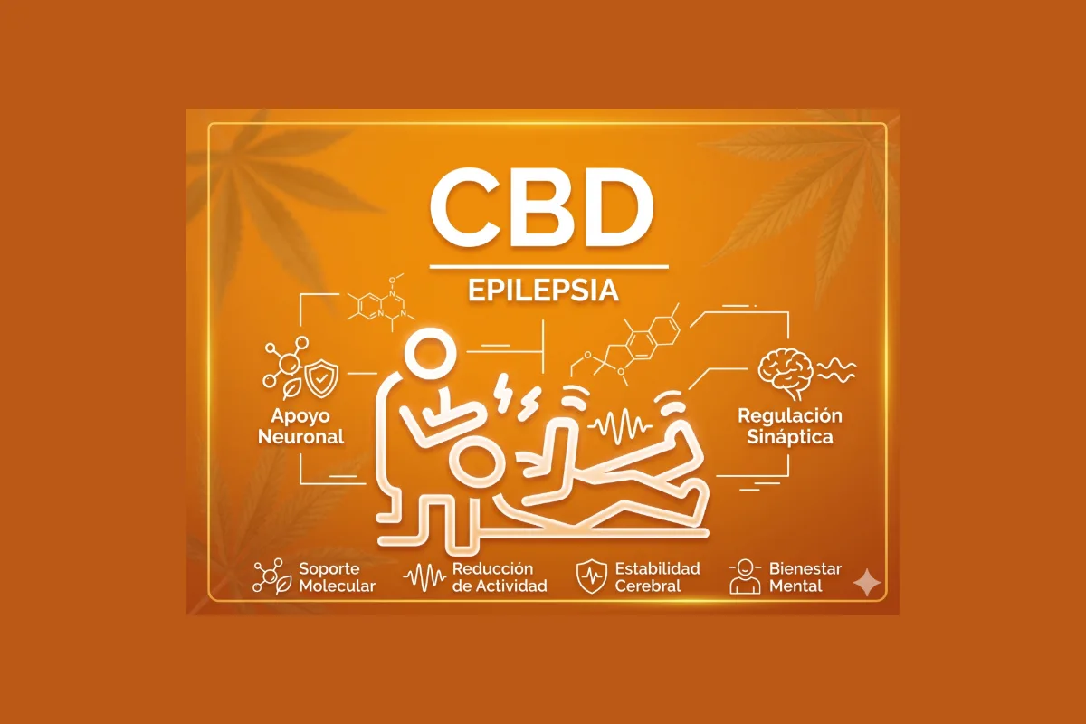 CBD anticonvulsivo — epilepsia y neurología