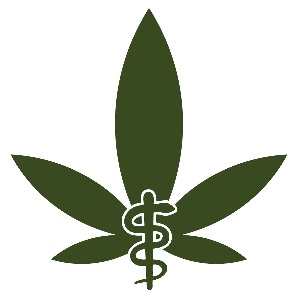 Isotipo FUCANNAMEDCR — hoja de cannabis